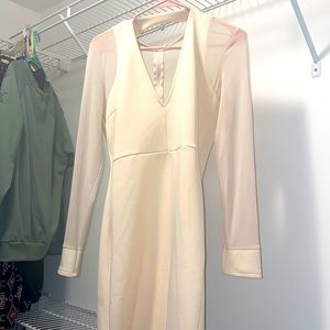 Charlotte Russe Crème Dress
